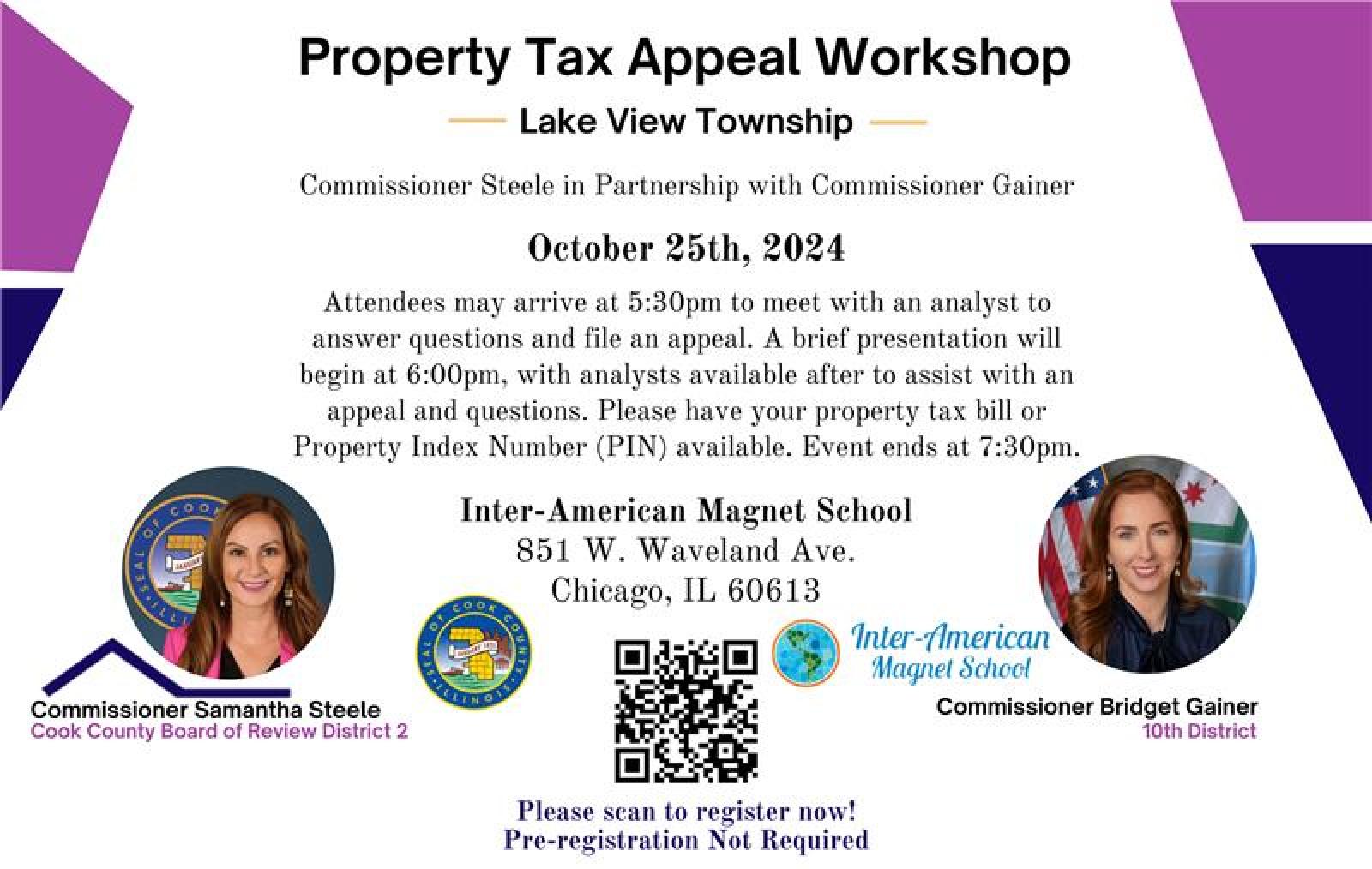 Lakeview Township Property Tax Hosted by Commissioner